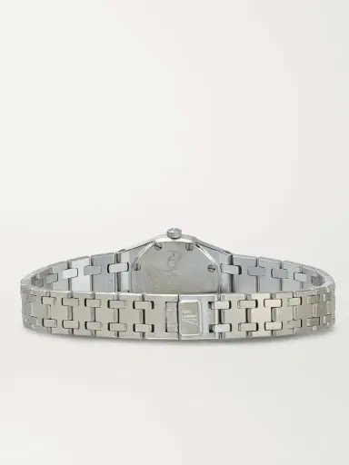 Stephanie Windsor + Audemars Piguet Vintage 1997 Royal Oak 18-karat White Gold, Mother-of-pearl And Diamond Watch, Ref. 67076bc | Thumbnail 4