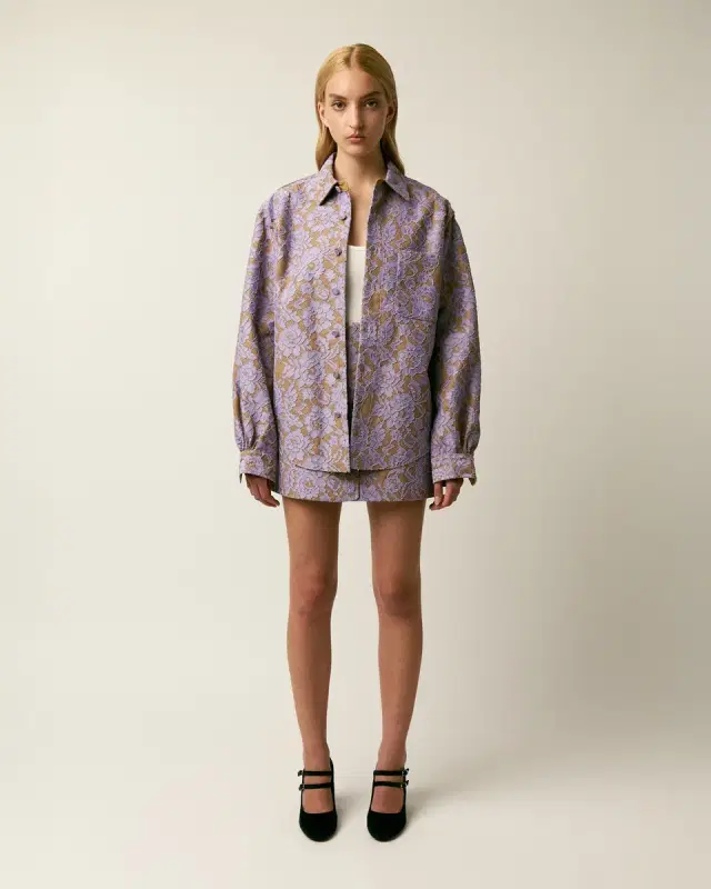 Aknvas The Anders lace shirt