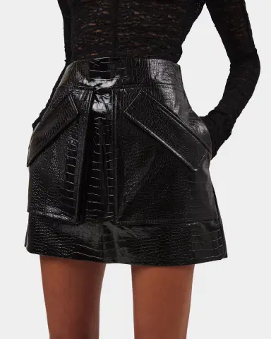 Aknvas Cherry croco skirt | Thumbnail 5 Aknvas Cherry croco skirt | Thumbnail 5