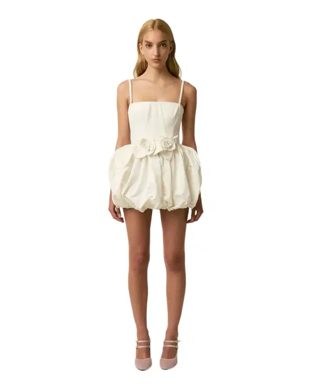 Aknvas The Anais dress in white
