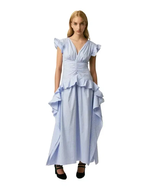 The Dani dress in cotton poplin
