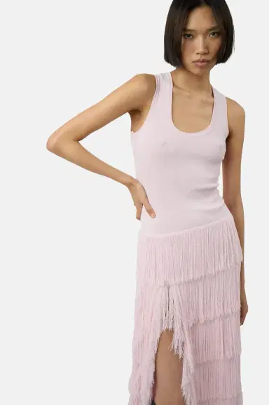 Aknvas The Donzetta dress in rose quartz - final sale | Thumbnail 4