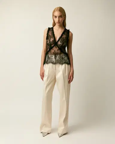Aknvas The Petronella pants in duchess satin | Thumbnail 2