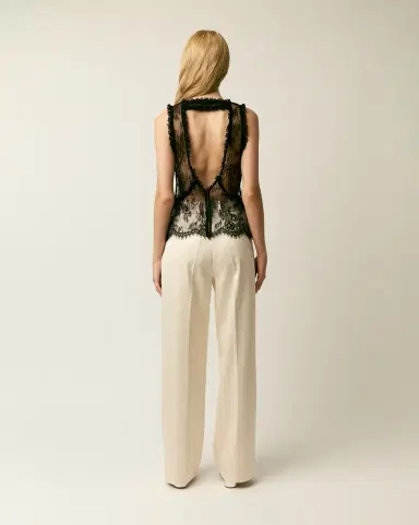 Aknvas The Petronella pants in duchess satin | Thumbnail 6