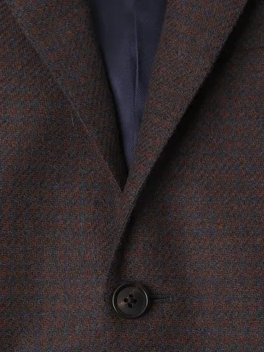 CORNELIANI Men's Check Wool-Cashmere Sport Coat | Thumbnail 6 CORNELIANI Men's Check Wool-Cashmere Sport Coat | Thumbnail 6