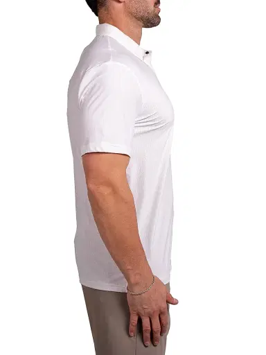 Maceoo Men's Ascension Polo Shirt - White - Size XXXXL | Thumbnail 5 Maceoo Men's Ascension Polo Shirt - White - Size XXXXL | Thumbnail 5