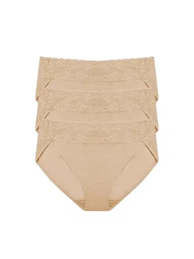 Natori Women's Bliss Perfection One Size French Cut Brief 3-Pack | Thumbnail 1 Natori Women's Bliss Perfection One Size French Cut Brief 3-Pack | Thumbnail 1