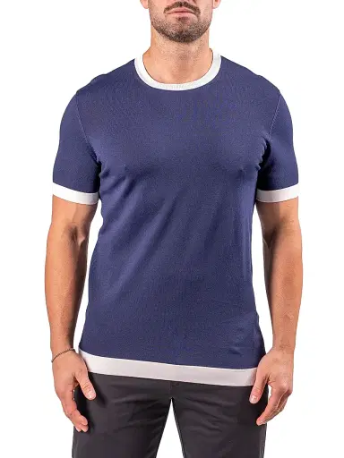 Maceoo Men's SS T-Shirt - Blue - Size XXXL | Thumbnail 2 Maceoo Men's SS T-Shirt - Blue - Size XXXL | Thumbnail 2