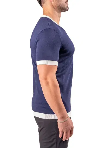Maceoo Men's SS T-Shirt - Blue - Size XXXL | Thumbnail 3 Maceoo Men's SS T-Shirt - Blue - Size XXXL | Thumbnail 3