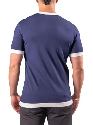 Maceoo Men's SS T-Shirt - Blue - Size XXXL | Thumbnail 5 Maceoo Men's SS T-Shirt - Blue - Size XXXL | Thumbnail 5