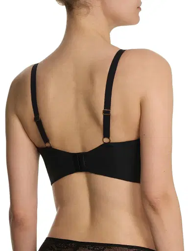 Natori Women's Heavenly Full Coverage Longline Lace Underwire Bra - Black | Thumbnail 3 Natori Women's Heavenly Full Coverage Longline Lace Underwire Bra - Black | Thumbnail 3