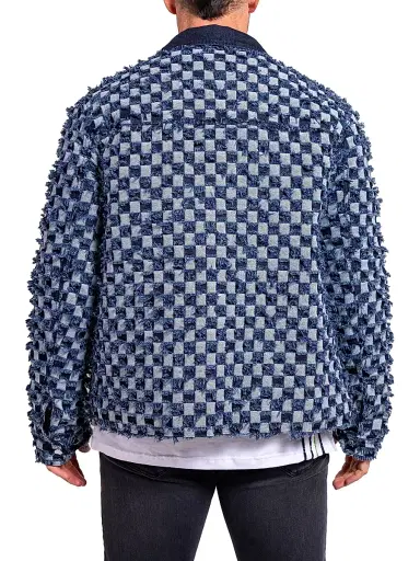 Maceoo Men's Denim Ascension Jacket - Blue - Size XXXXL | Thumbnail 7 Maceoo Men's Denim Ascension Jacket - Blue - Size XXXXL | Thumbnail 7