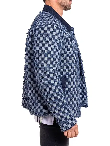 Maceoo Men's Denim Ascension Jacket - Blue - Size XXXXL | Thumbnail 8 Maceoo Men's Denim Ascension Jacket - Blue - Size XXXXL | Thumbnail 8