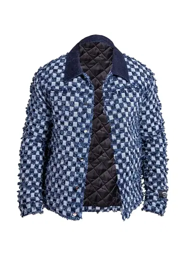 Maceoo Men's Denim Ascension Jacket - Blue - Size XXXXL | Thumbnail 1 Maceoo Men's Denim Ascension Jacket - Blue - Size XXXXL | Thumbnail 1