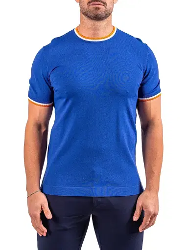 Maceoo Men's SS Lapis T-Shirt - Blue - Size XXXXL | Thumbnail 2 Maceoo Men's SS Lapis T-Shirt - Blue - Size XXXXL | Thumbnail 2