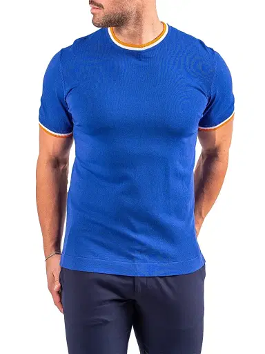 Maceoo Men's SS Lapis T-Shirt - Blue - Size XXXXL | Thumbnail 6 Maceoo Men's SS Lapis T-Shirt - Blue - Size XXXXL | Thumbnail 6