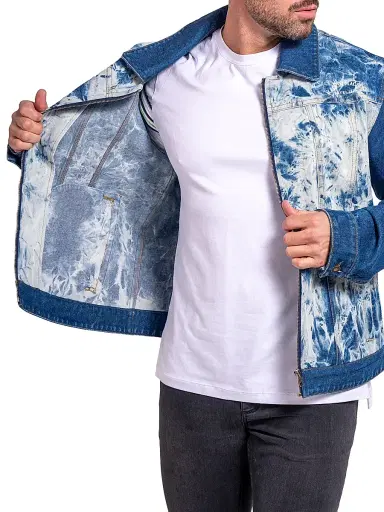 Maceoo Men's Denim Ascension Jacket | Thumbnail 4 Maceoo Men's Denim Ascension Jacket | Thumbnail 4