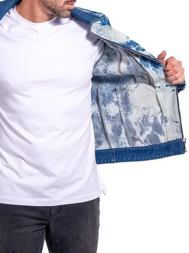 Maceoo Men's Denim Ascension Jacket | Thumbnail 5 Maceoo Men's Denim Ascension Jacket | Thumbnail 5