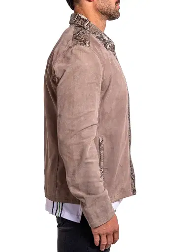 Maceoo Men's Ascension Leather Jacket | Thumbnail 5 Maceoo Men's Ascension Leather Jacket | Thumbnail 5