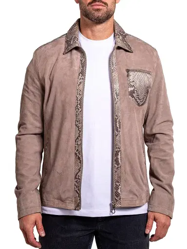 Maceoo Men's Ascension Leather Jacket | Thumbnail 1 Maceoo Men's Ascension Leather Jacket | Thumbnail 1