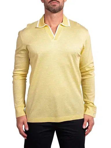 Maceoo Men's Ascension Knit Polo | Thumbnail 2 Maceoo Men's Ascension Knit Polo | Thumbnail 2