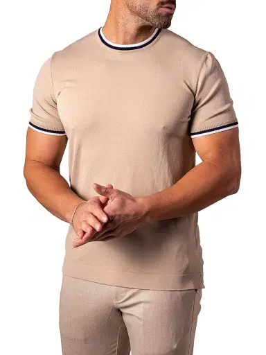 Maceoo Men's SS T-Shirt - Brown - Size XXXL | Thumbnail 3 Maceoo Men's SS T-Shirt - Brown - Size XXXL | Thumbnail 3