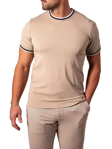 Maceoo Men's SS T-Shirt - Brown - Size XXXL | Thumbnail 4 Maceoo Men's SS T-Shirt - Brown - Size XXXL | Thumbnail 4