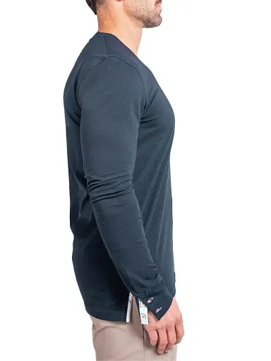 Maceoo Men's V-Neck Edison Ascension T-Shirt - Blue - Size Large | Thumbnail 6 Maceoo Men's V-Neck Edison Ascension T-Shirt - Blue - Size Large | Thumbnail 6