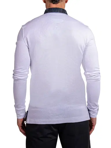Maceoo Men's Newton Ascension Polo Shirt - White - Size XXXXL | Thumbnail 5 Maceoo Men's Newton Ascension Polo Shirt - White - Size XXXXL | Thumbnail 5