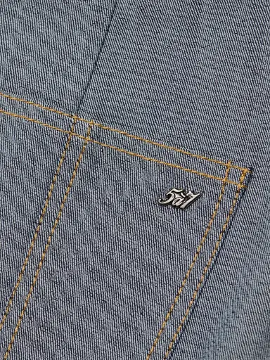 Cinq à Sept Women's Benji Tipped Wide-Leg Pants - Light Indigo - Size 16 | Thumbnail 7