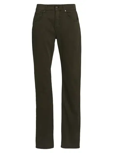 7 For All Mankind Men's The Straight Stretch-Cotton Mid-Rise Straight-Leg Jeans | Thumbnail 1 7 For All Mankind Men's The Straight Stretch-Cotton Mid-Rise Straight-Leg Jeans | Thumbnail 1