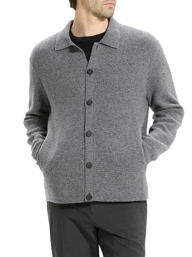 Theory Men's Cameron Cashmere Cardigan | Thumbnail 3 Theory Men's Cameron Cashmere Cardigan | Thumbnail 3