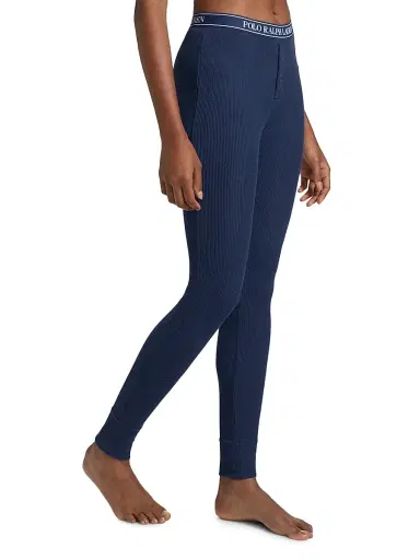 Polo Ralph Lauren Women's Henley Shirt & Jogger Pants Set | Thumbnail 4 Polo Ralph Lauren Women's Henley Shirt & Jogger Pants Set | Thumbnail 4