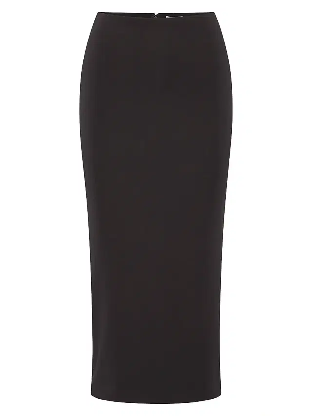 Artemis Diciero Women's Natalia Body-Con Midi-Skirt - Black