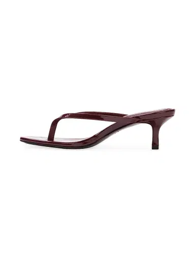 Black Suede Studio Women's Tash 50MM Patent Sandals - Bordeaux Patent - Size 10 | Thumbnail 4 Black Suede Studio Women's Tash 50MM Patent Sandals - Bordeaux Patent - Size 10 | Thumbnail 4
