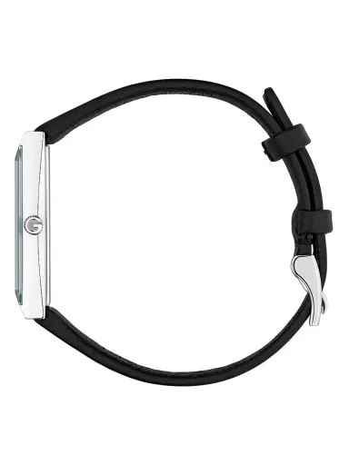 Gucci Women's G-Frame Stainless Steel & Leather Strap Watch/14MM x 34MM - Black | Thumbnail 3