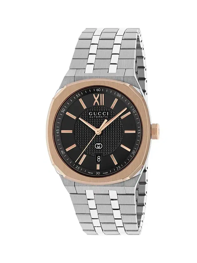 Men's 25H LG40 Bracelet Watch - Black Gold