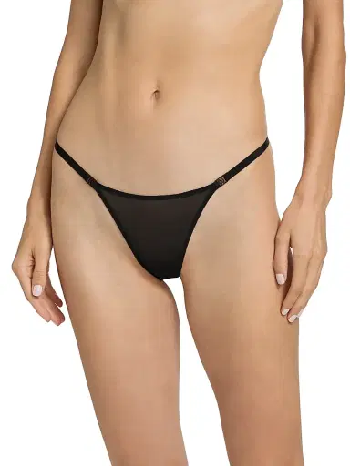 Kiki de Montparnasse Women's Brienne Mesh G-String Thong - Black - Size XL | Thumbnail 3 Kiki de Montparnasse Women's Brienne Mesh G-String Thong - Black - Size XL | Thumbnail 3