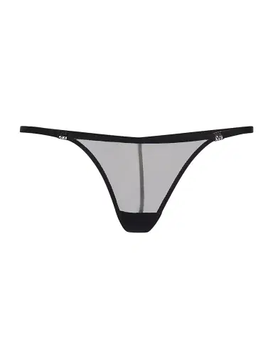 Kiki de Montparnasse Women's Brienne Mesh G-String Thong - Black - Size XL | Thumbnail 1 Kiki de Montparnasse Women's Brienne Mesh G-String Thong - Black - Size XL | Thumbnail 1