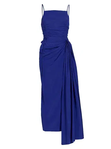 Jason Wu Collection Women's Draped Ruched Midi-Dress | Thumbnail 1