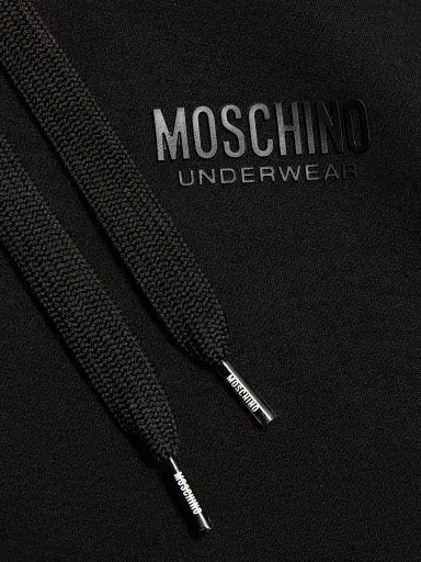 MOSCHINO Women's Intimo Donna Logo Hoodie - Black - Size Small | Thumbnail 7