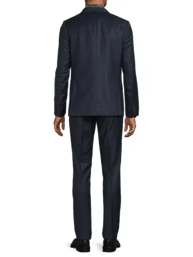 Paul Smith Men's Tailored Fit Two-Button Wool Suit - Very Dark Navy - Size 46 | Thumbnail 5 Paul Smith Men's Tailored Fit Two-Button Wool Suit - Very Dark Navy - Size 46 | Thumbnail 5