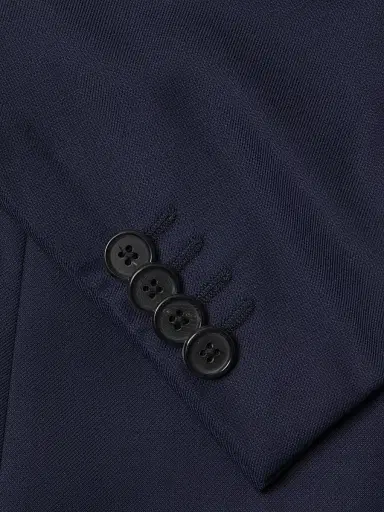 Paul Smith Men's Tailored Fit Two-Button Wool Suit - Very Dark Navy - Size 46 | Thumbnail 7 Paul Smith Men's Tailored Fit Two-Button Wool Suit - Very Dark Navy - Size 46 | Thumbnail 7