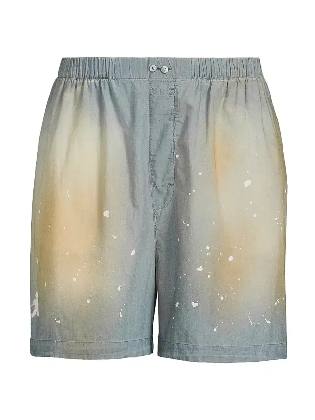 Acne Studios Men's Ruxer Light Chambray Shorts - Light Blue