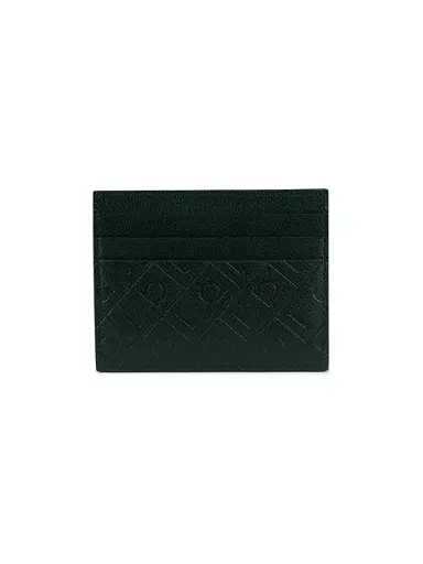 Ferragamo Men's MD Embossed Gancio Card Holder | Thumbnail 2 Ferragamo Men's MD Embossed Gancio Card Holder | Thumbnail 2