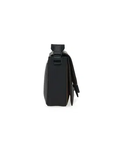 Ferragamo Men's Leather Lock Shoulder Bag | Thumbnail 4 Ferragamo Men's Leather Lock Shoulder Bag | Thumbnail 4
