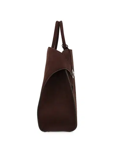 Ferragamo Men's Hug Suede Tote Bag | Thumbnail 5 Ferragamo Men's Hug Suede Tote Bag | Thumbnail 5