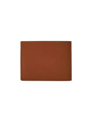 FERRAGAMO Men's Florence Leather Bifold Wallet - New Cognac | Thumbnail 4 FERRAGAMO Men's Florence Leather Bifold Wallet - New Cognac | Thumbnail 4