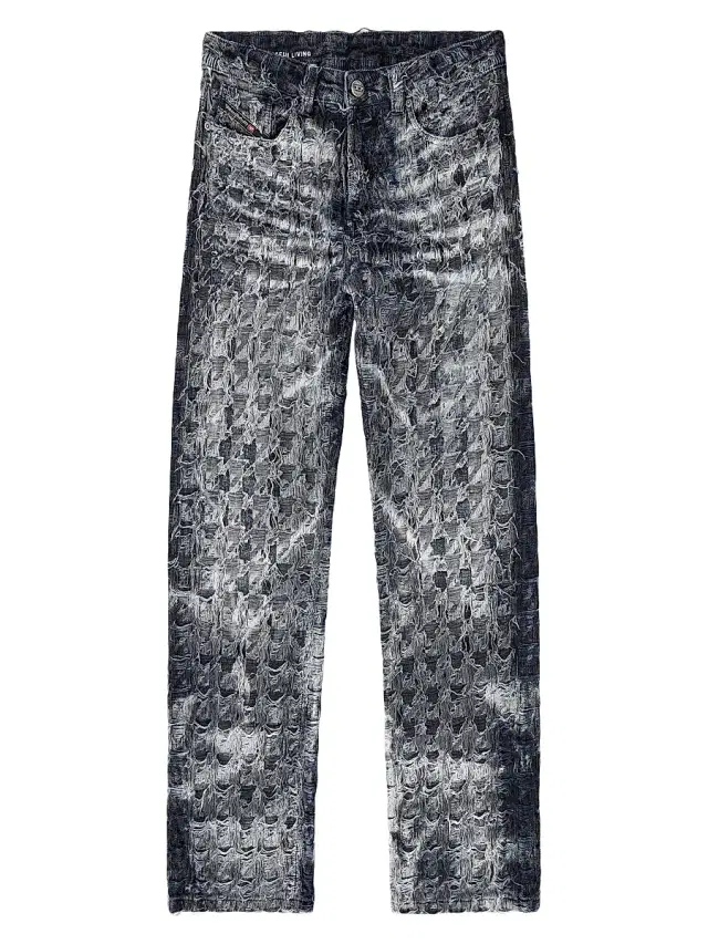 Men's 1980 D-Eeper Straight Jeans - Blue Black