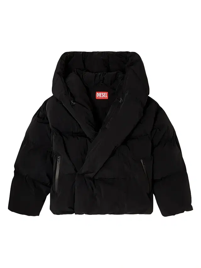 Diesel Men's Scotts Padded Puffer Coat - Black